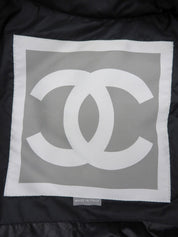 2007年製 ロゴプレートダウンコート ブラック