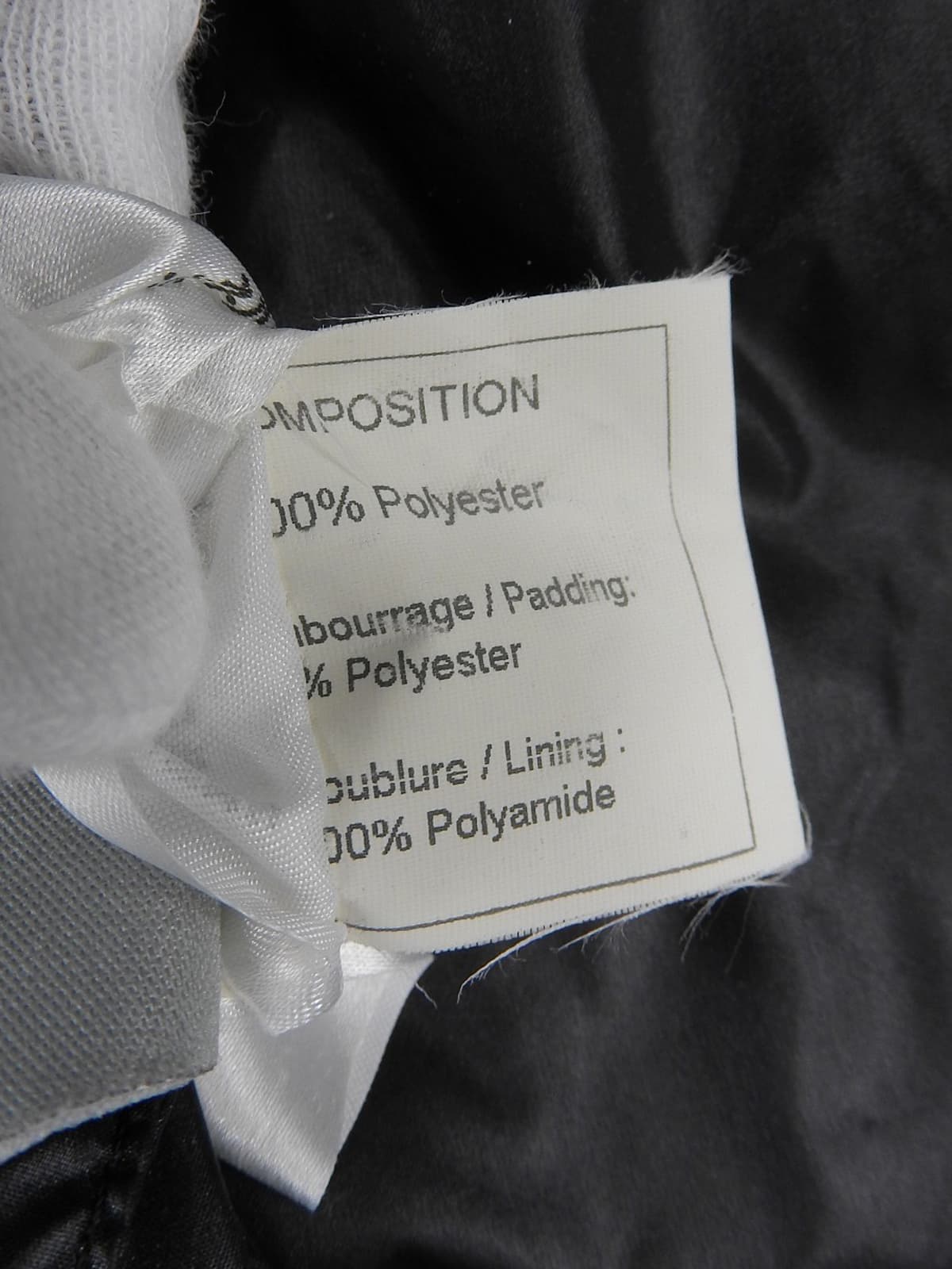 2007年製 ロゴプレートダウンコート ブラック