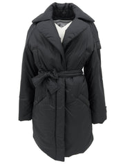 2007年Logo铭牌黑色羽绒服