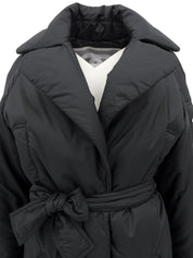 2007年製 ロゴプレートダウンコート ブラック