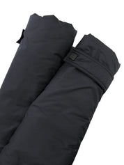 2007 Logo Plate Down Coat #38 Black