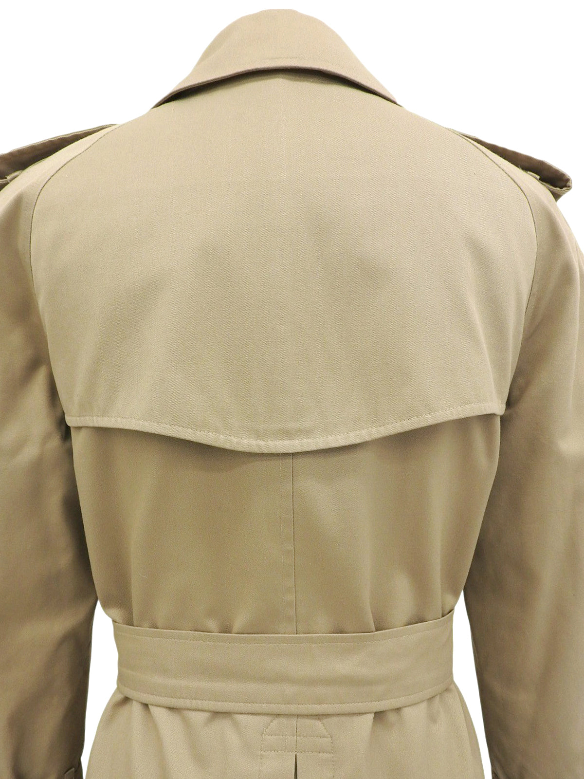 Nova Check Lining Trench Coat in Beige