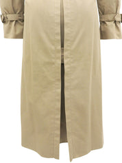 Nova Check Lining Trench Coat in Beige