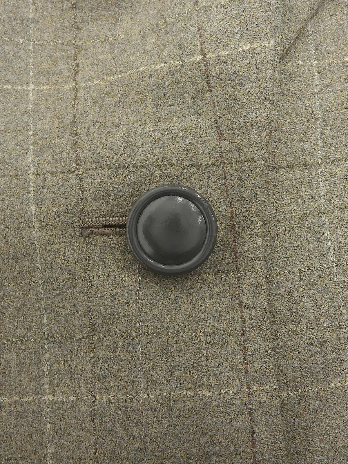 チェックパターンジャケット グレージュ