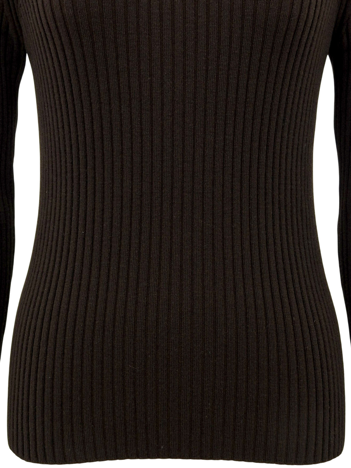 Macadam Stud Knit Top in Brown