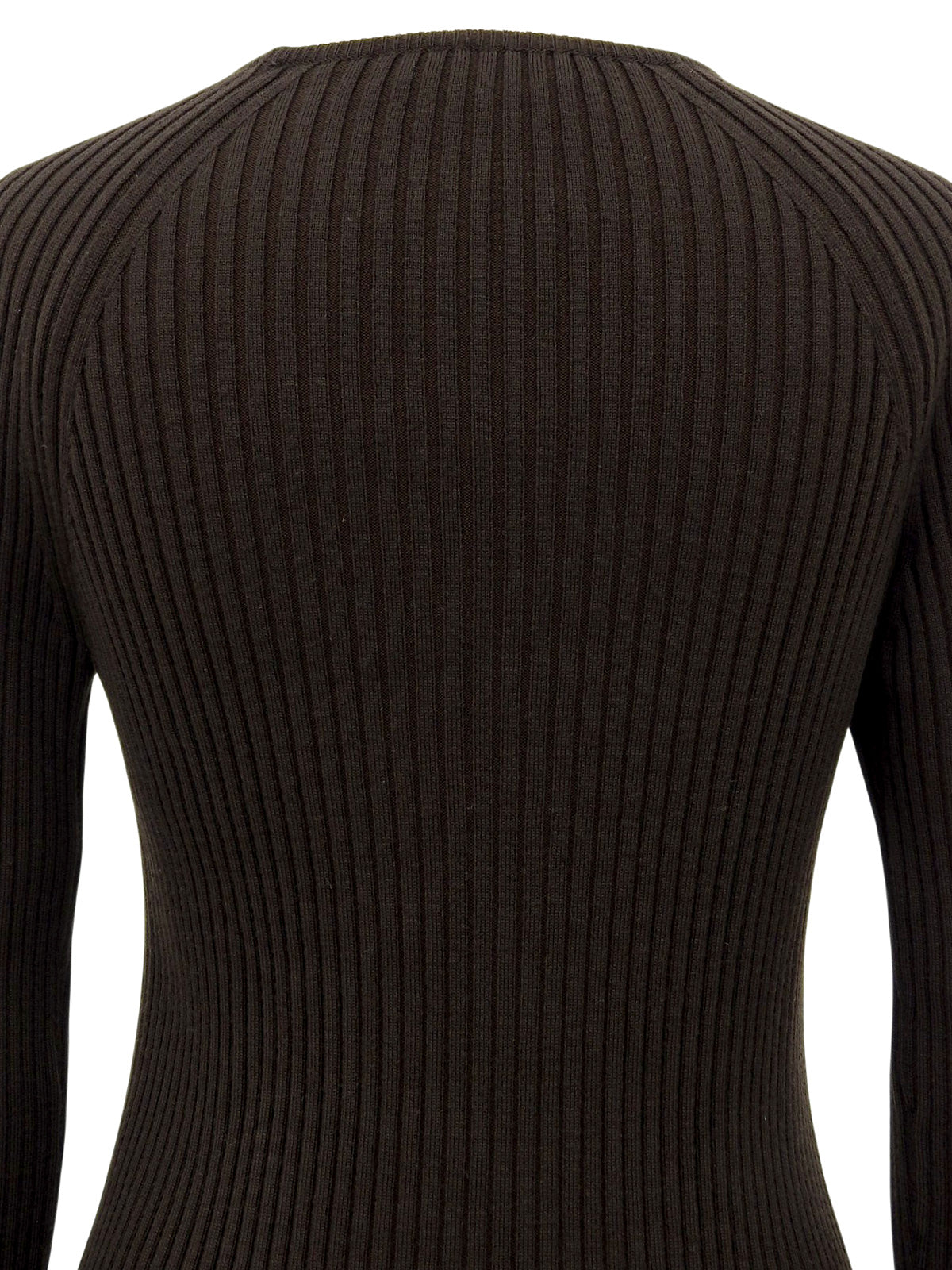 Macadam Stud Knit Top in Brown