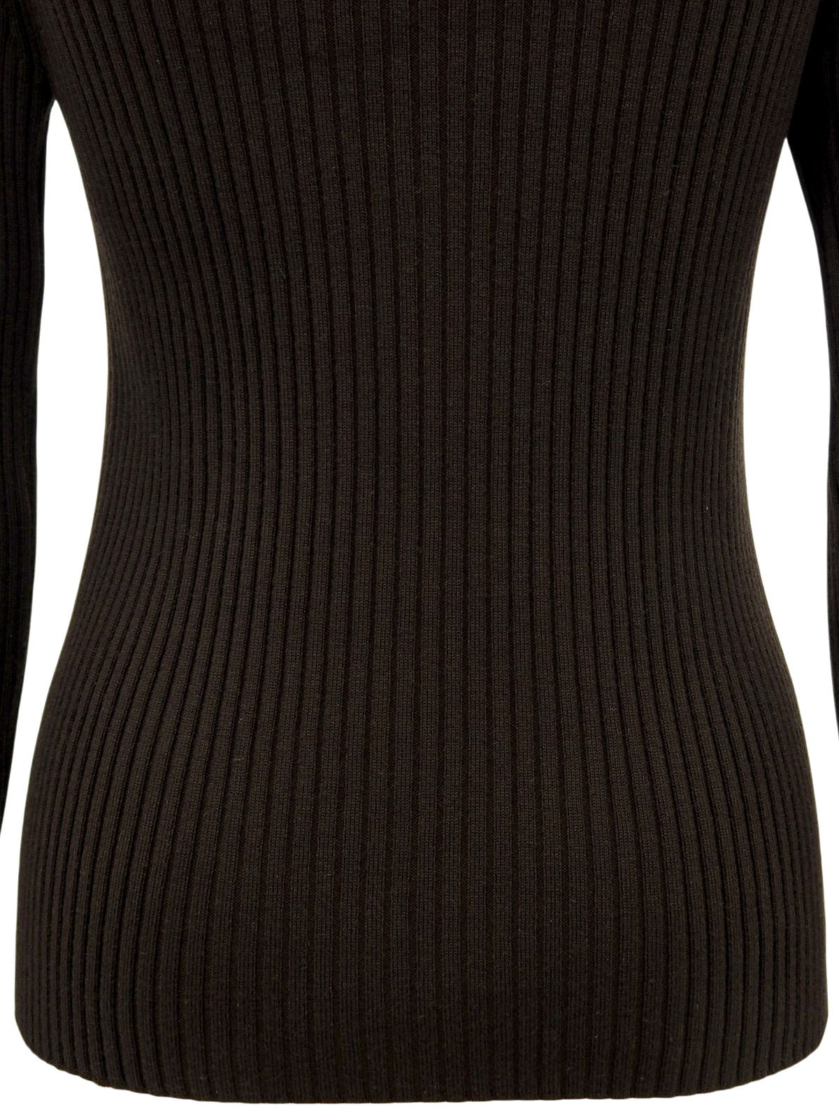 Macadam Stud Knit Top in Brown