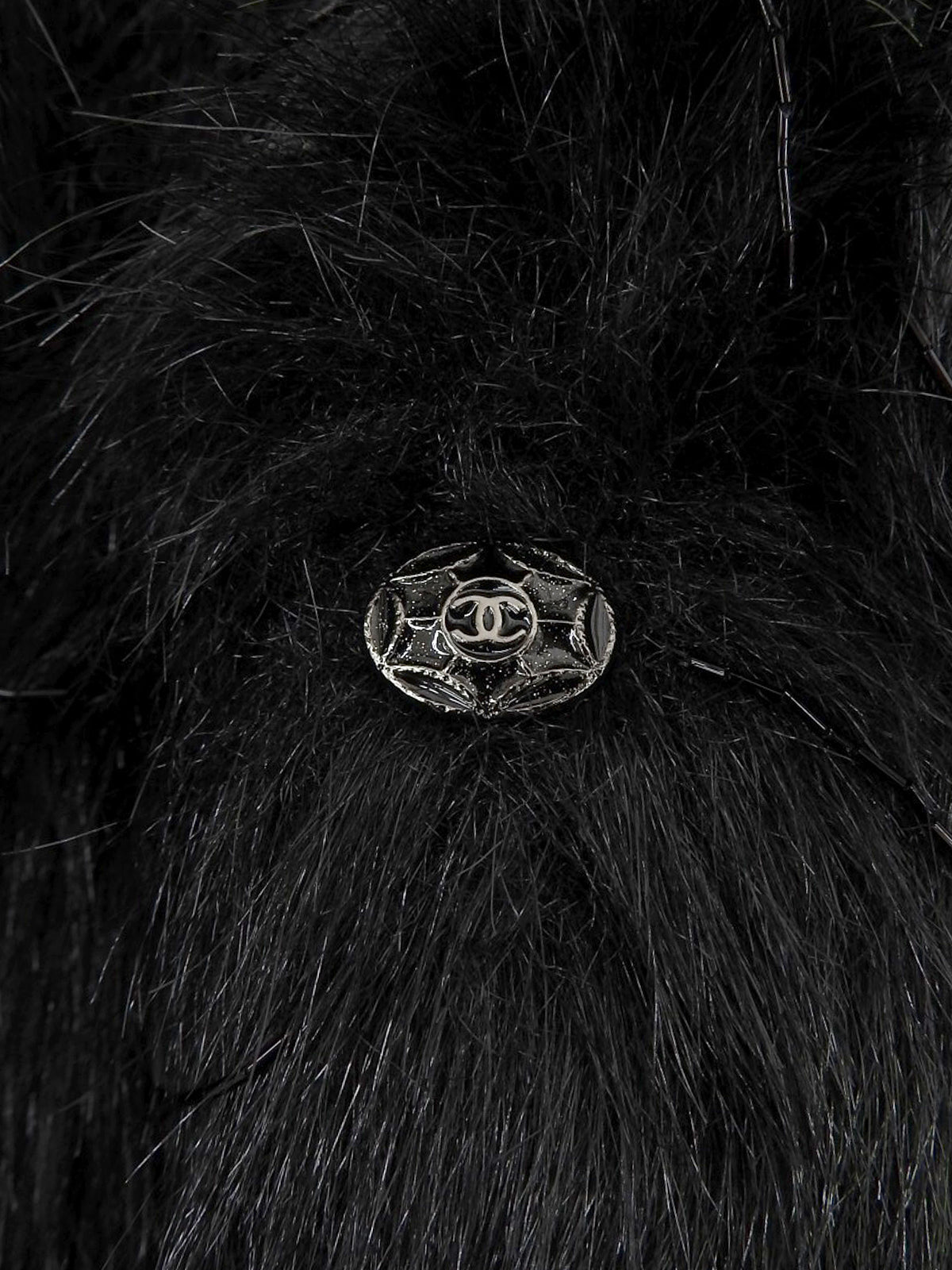 ファービーズCCマークボタンベスト ブラック