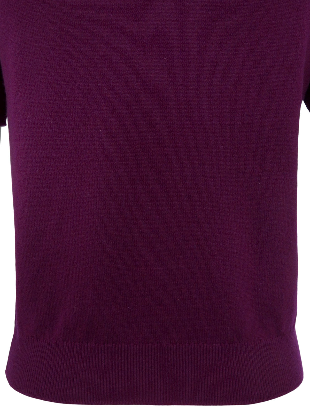 1995年製 バイカラーニット半袖トップス パープル/イエロー