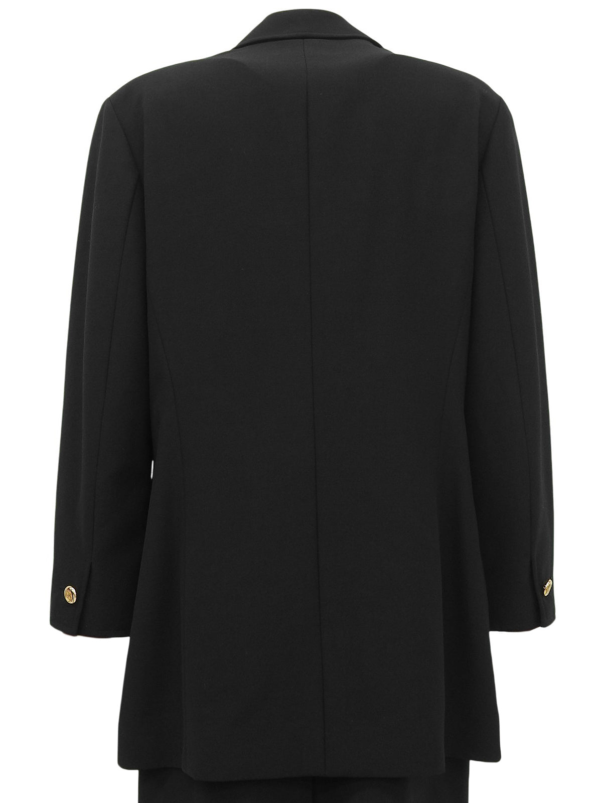 1996年製 ウールCCマークボタンセットアップ ブラック