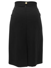 1996年製 ウールCCマークボタンセットアップ ブラック