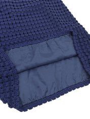 サマーニットスカート ブルー