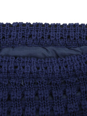 サマーニットスカート ブルー