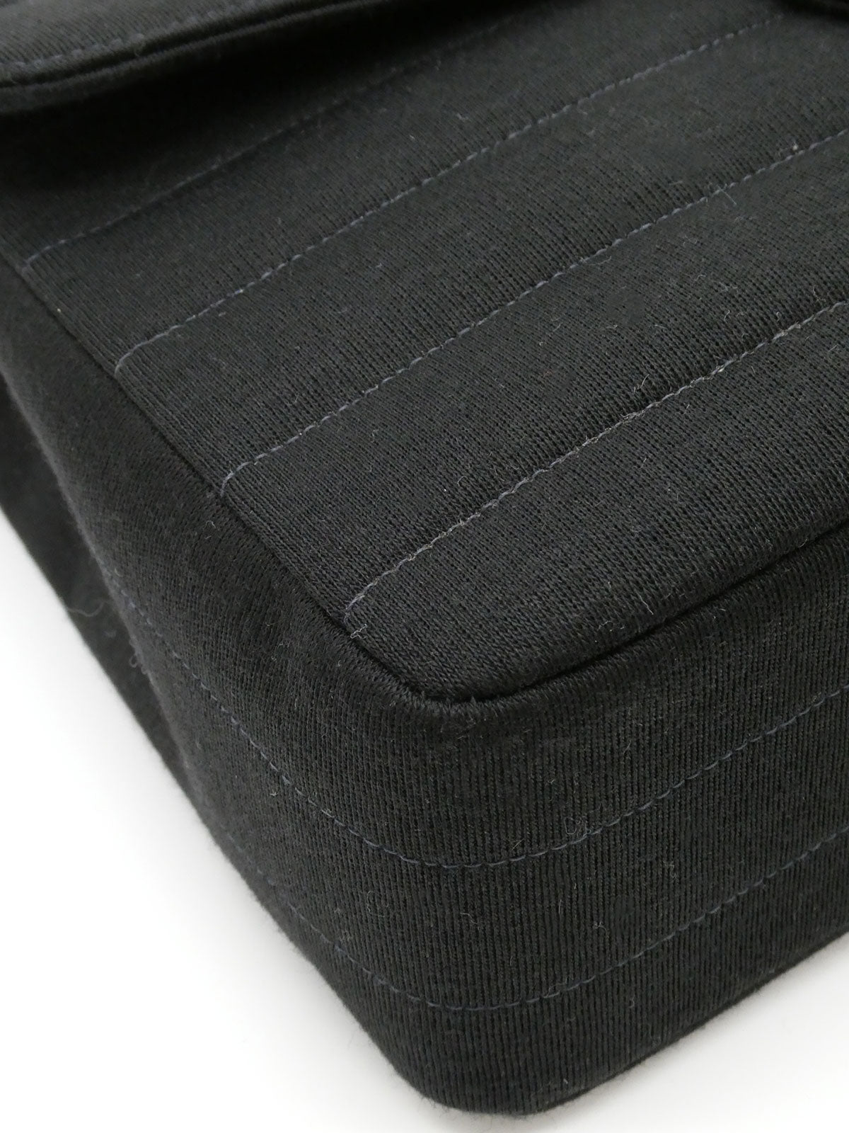 1995年頃製 コットンCCターンロックショルダーバッグ ブラック