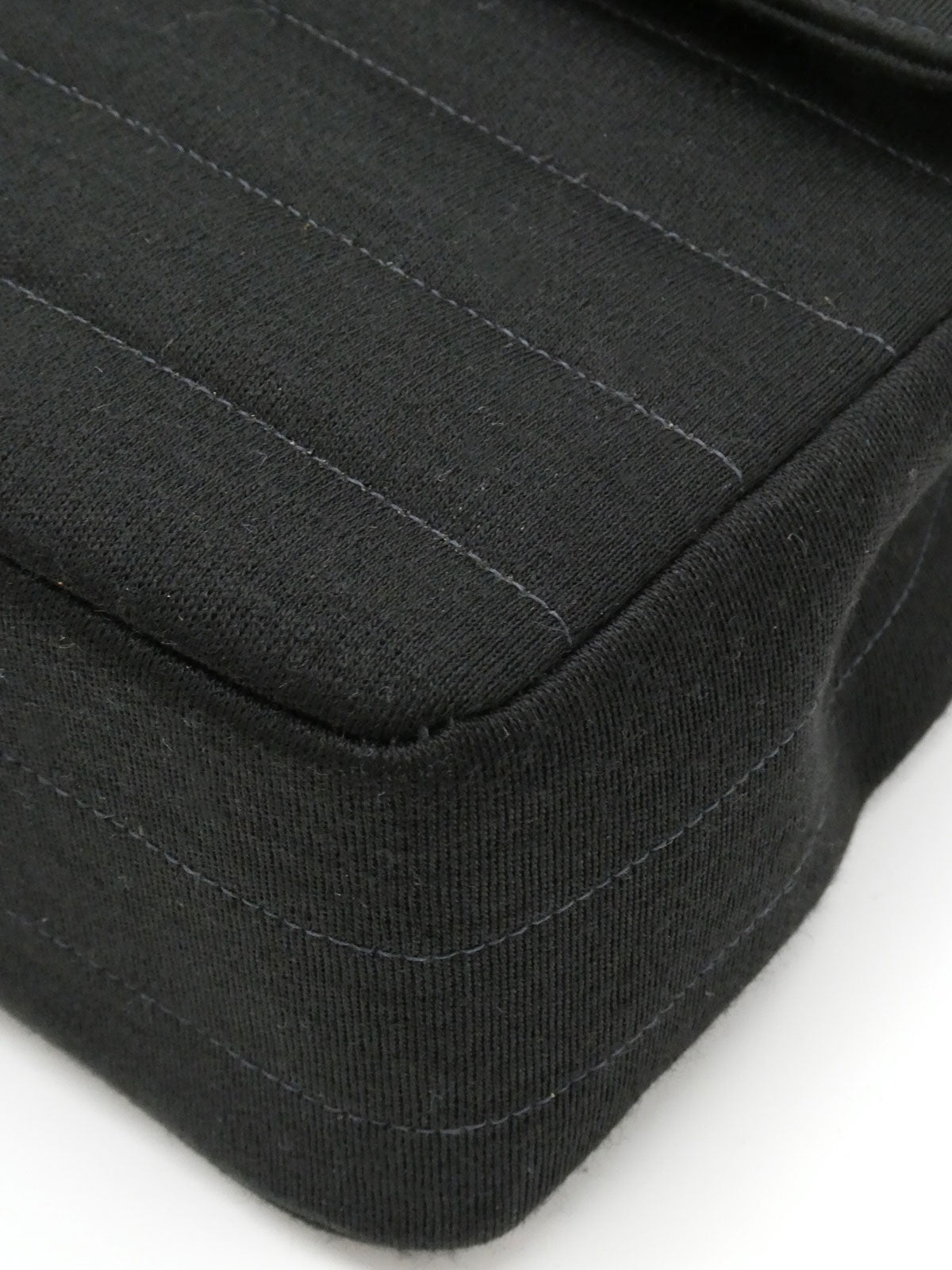 1995年頃製 コットンCCターンロックショルダーバッグ ブラック