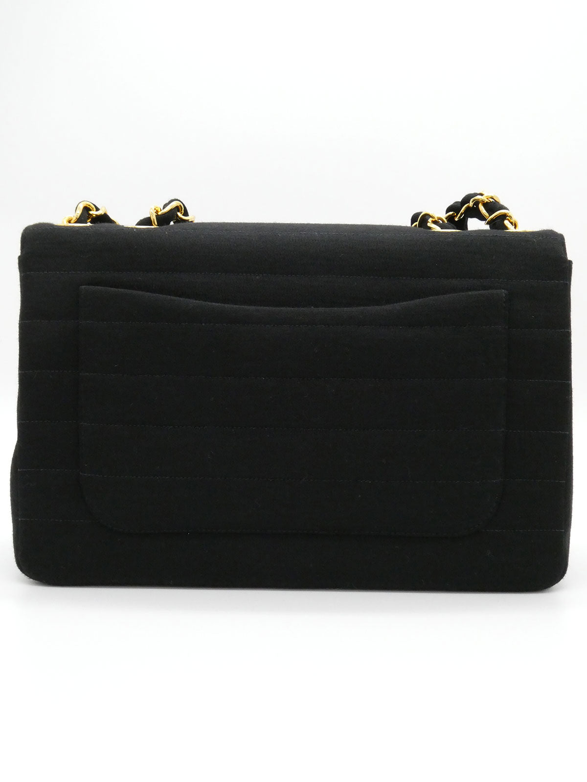 1995年頃製 コットンCCターンロックショルダーバッグ ブラック