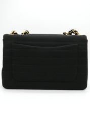 1995年頃製 コットンCCターンロックショルダーバッグ ブラック