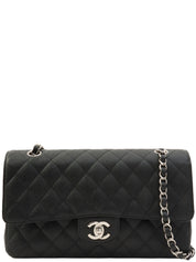 2005年頃製 クラシックフラップチェーンバッグ25cm ブラック