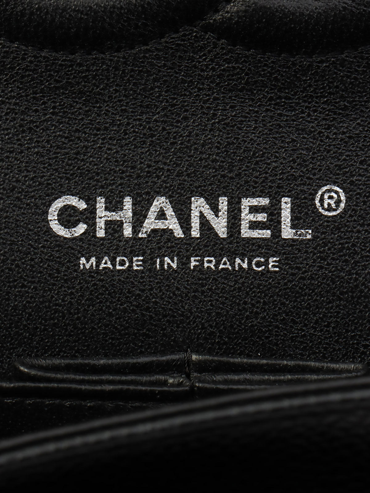 2005年頃製 クラシックフラップチェーンバッグ25cm ブラック