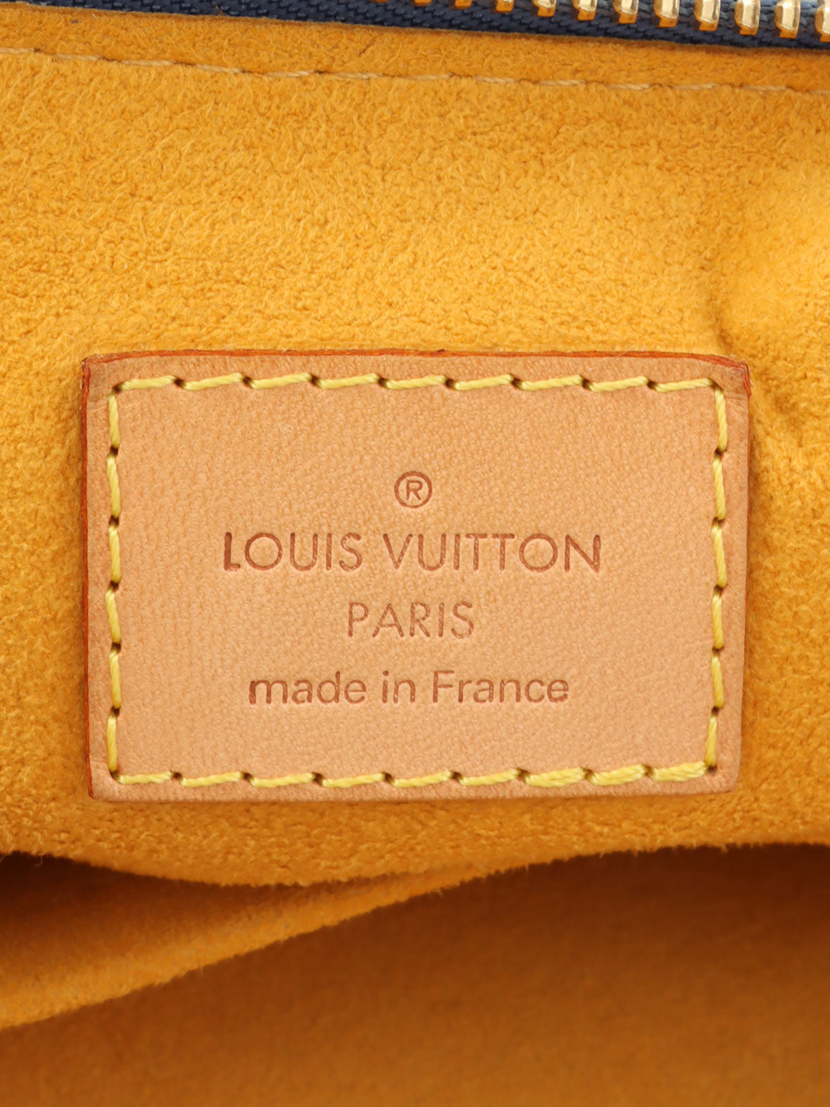 2004年製 デニムモノグラムバギーPM ブルー