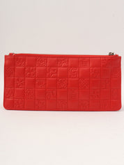 2004年頃製 プレシャスシンボルズラインチェーンポーチショルダーバッグ レッド