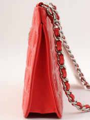 2004年頃製 プレシャスシンボルズラインチェーンポーチショルダーバッグ レッド