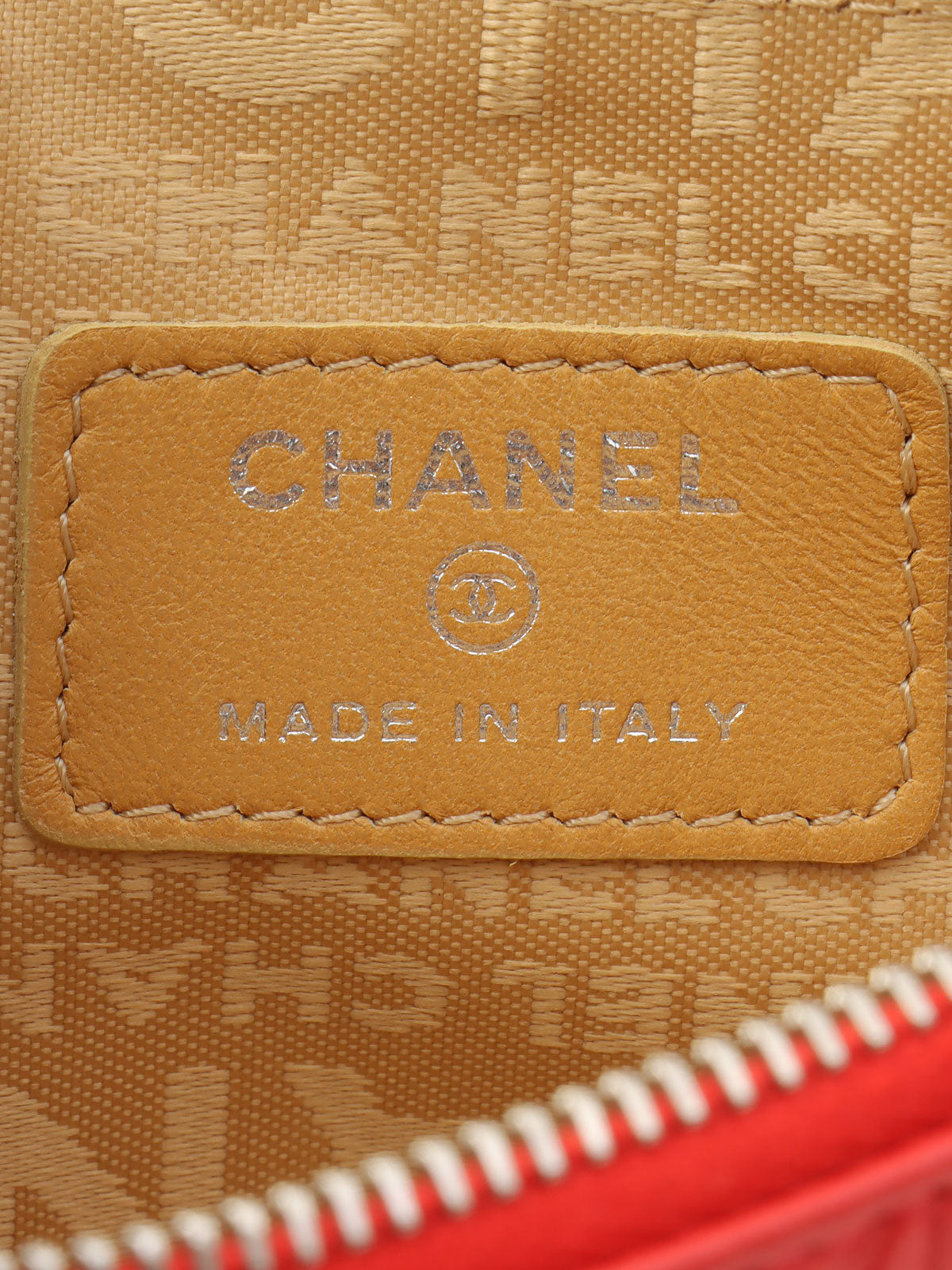 2004年頃製 プレシャスシンボルズラインチェーンポーチショルダーバッグ レッド