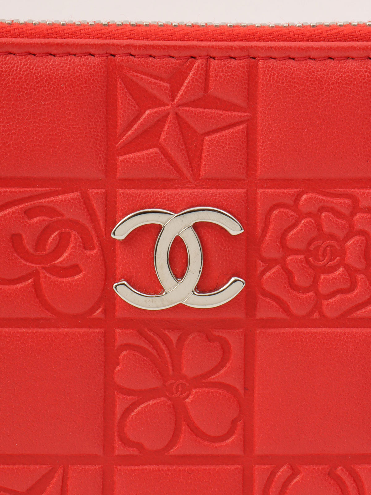 2004年頃製 プレシャスシンボルズラインチェーンポーチショルダーバッグ レッド