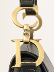 レザーサドルバッグ ブラック