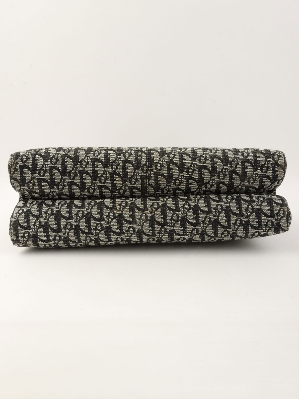 黑色 Trotter 图案手提包