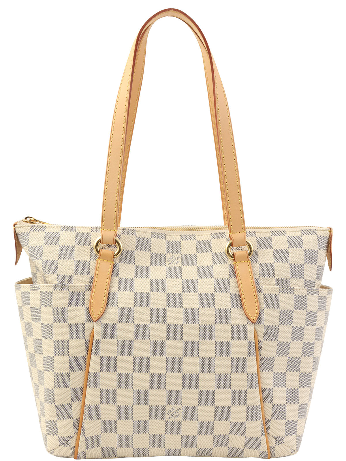 2011年製 キャンバスダミエトータリーMM アズール