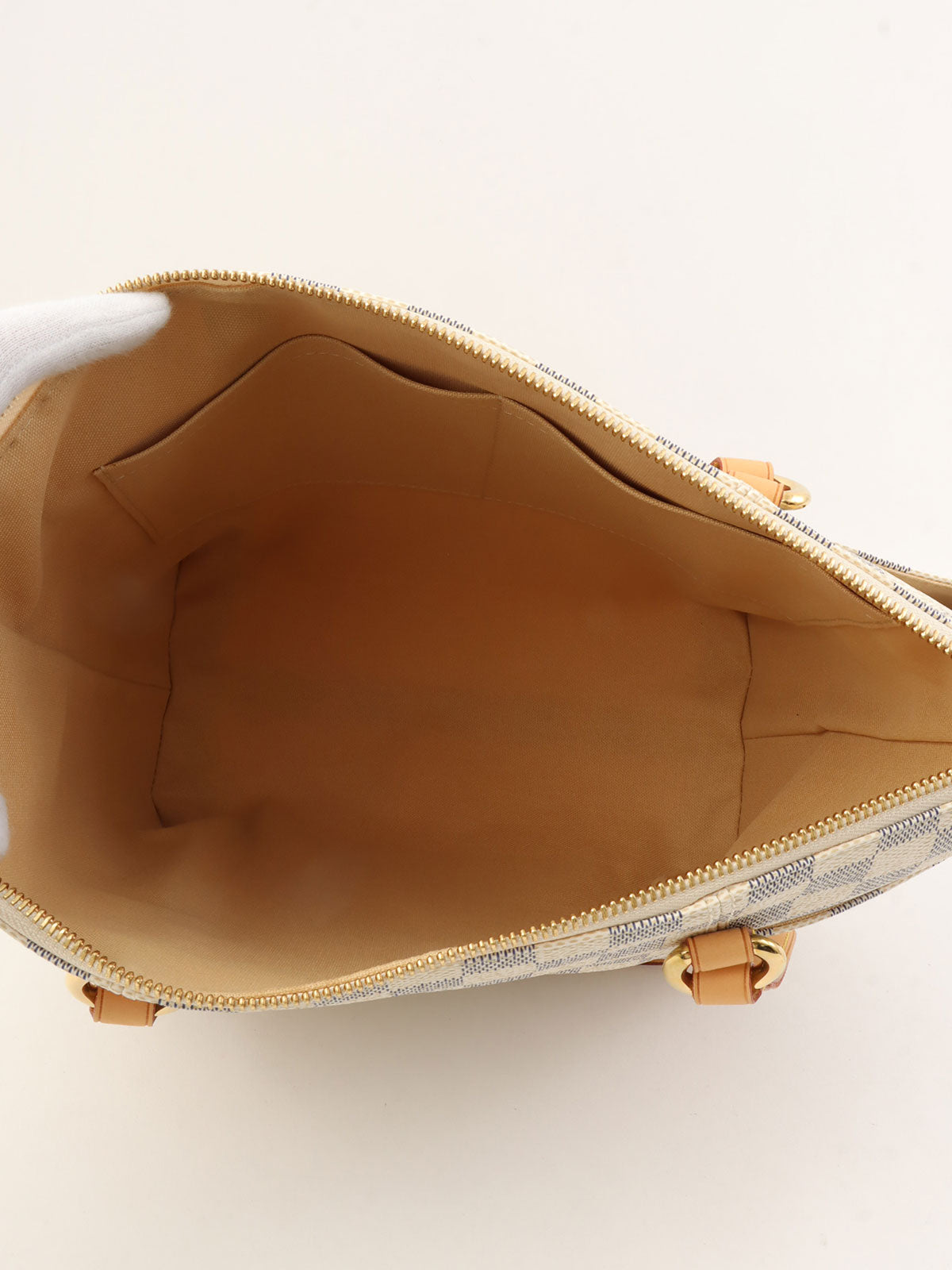 2011年製 キャンバスダミエトータリーMM アズール