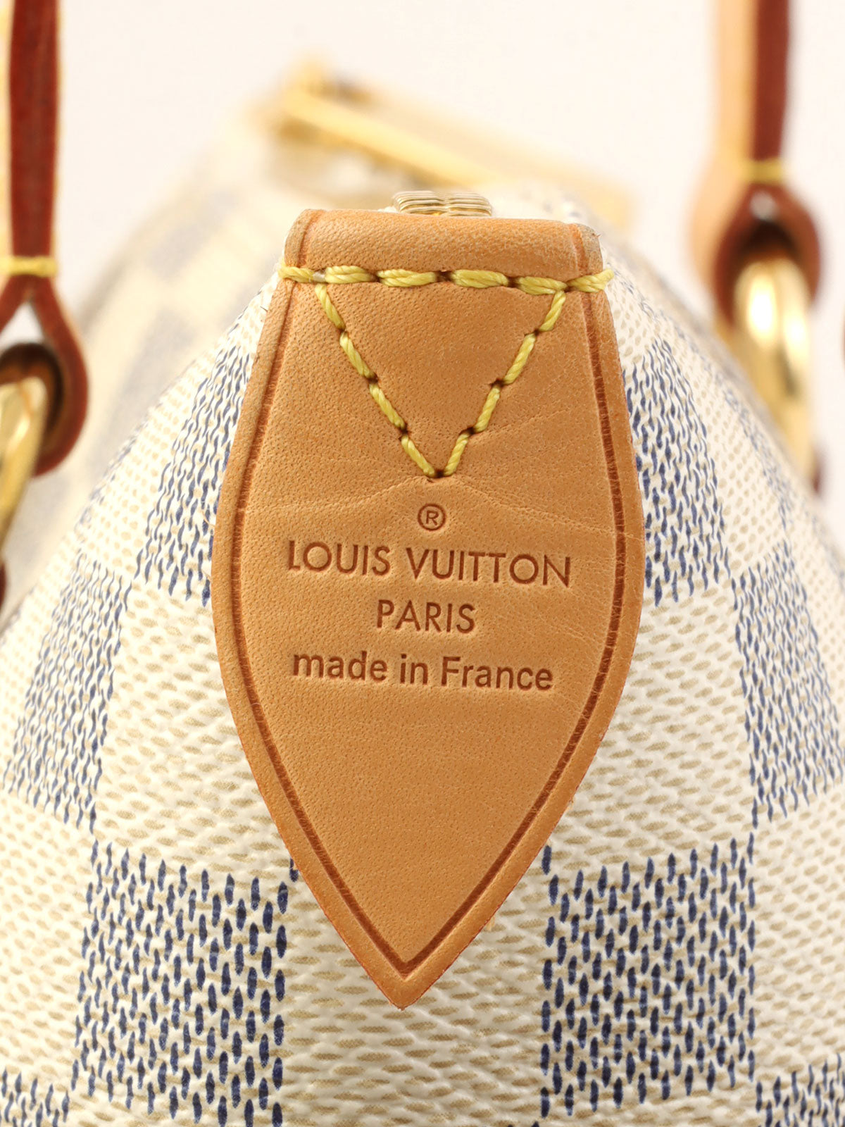 2011年製 キャンバスダミエトータリーMM アズール