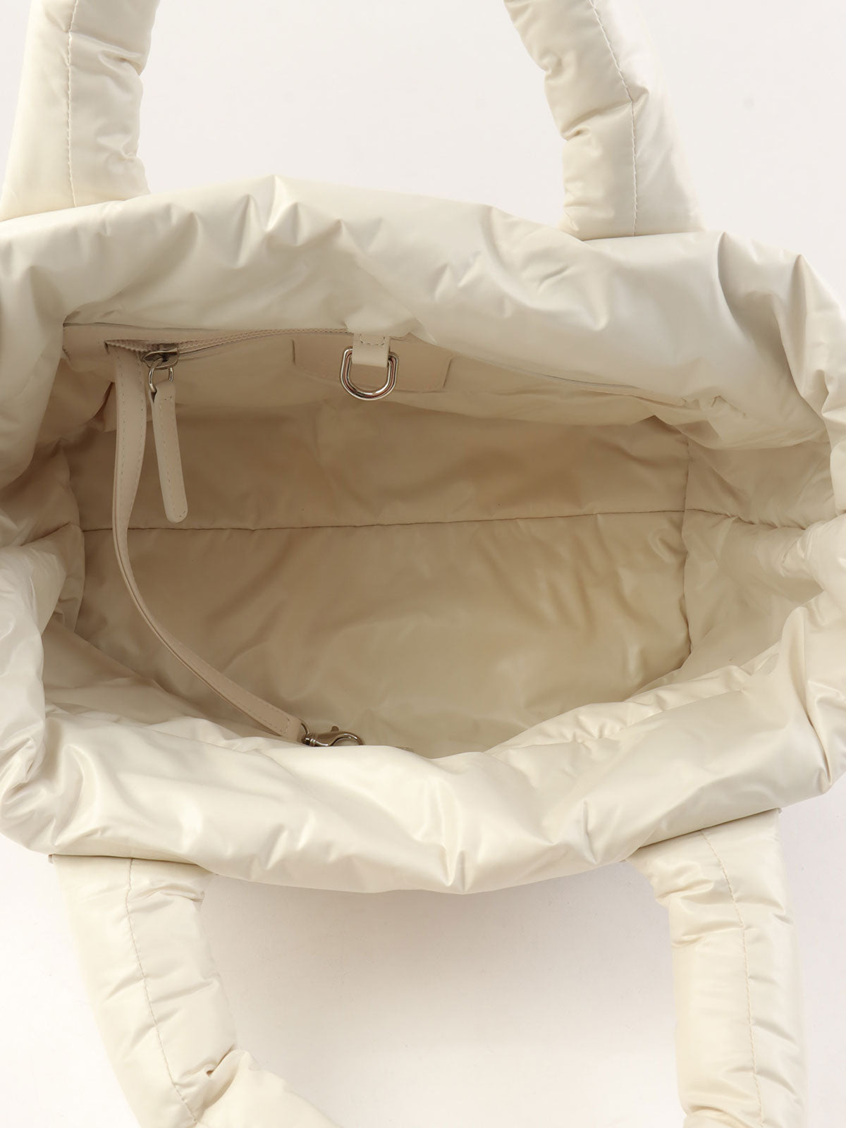 2014款米白色/多色斜纹软呢印花Coco Cocoon手提包