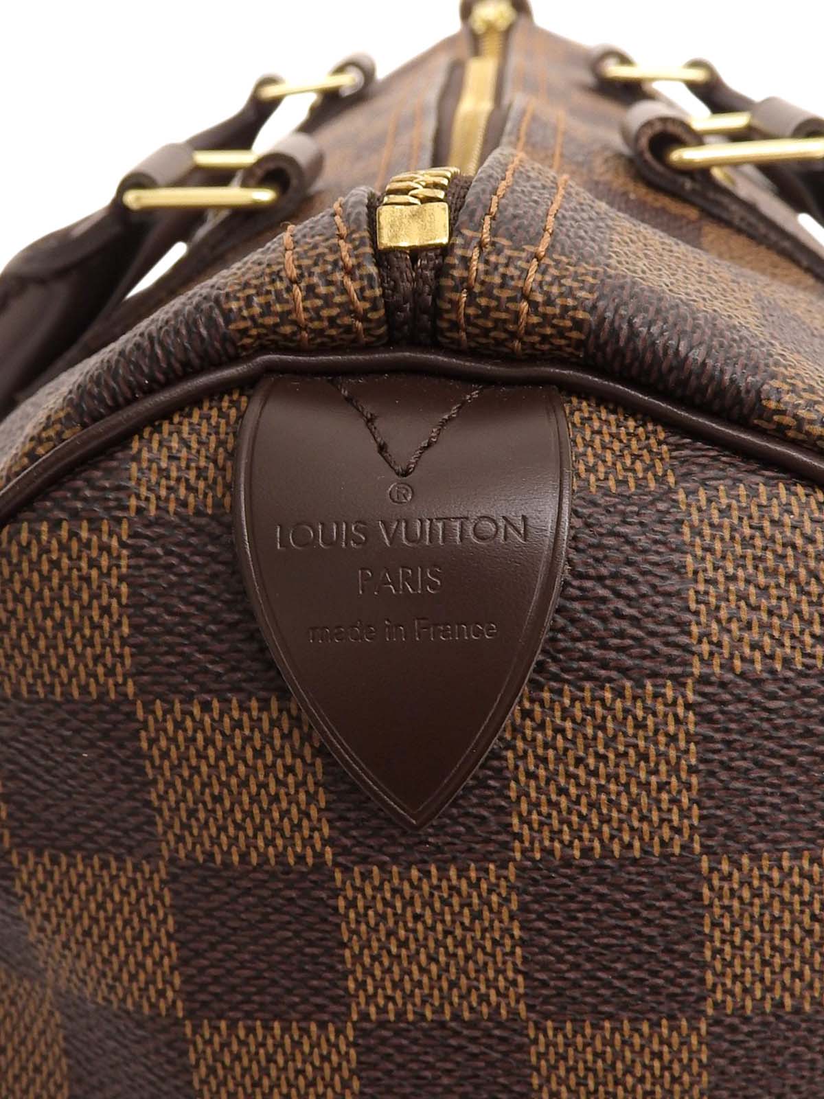 2006年製 キャンバスダミエスピーディ30 ブラウン