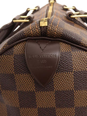 2006年製 キャンバスダミエスピーディ30 ブラウン