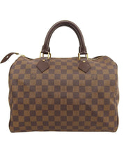 2006年製 キャンバスダミエスピーディ30 ブラウン