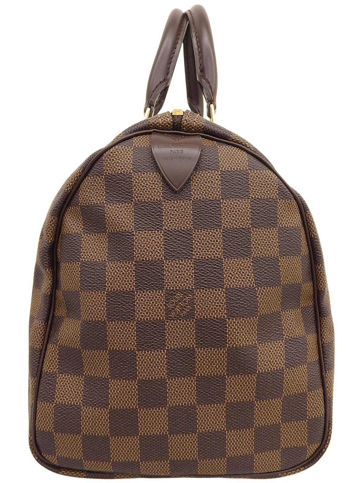 2006年製 キャンバスダミエスピーディ30 ブラウン