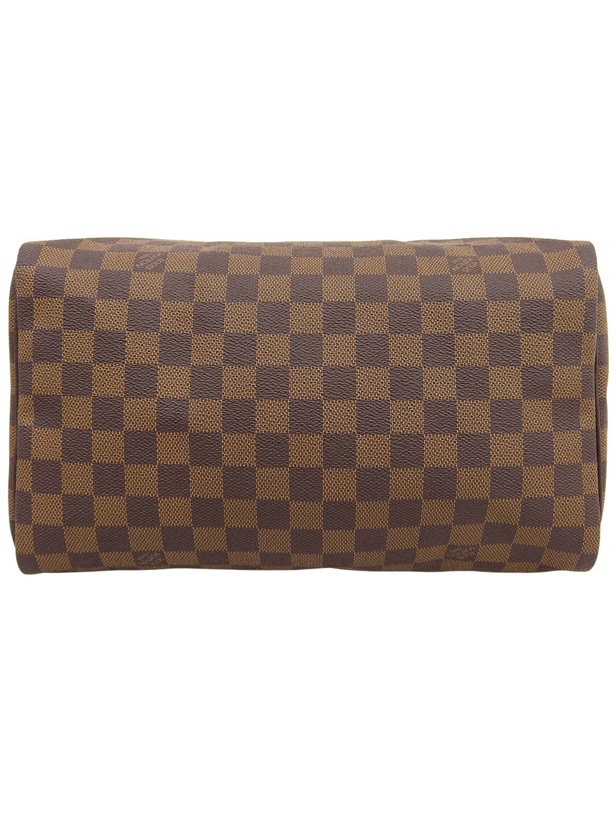 2006年製 キャンバスダミエスピーディ30 ブラウン