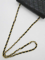 1990年頃製　クラシックフラップチェーンバッグミニ　ブラック