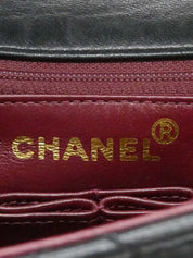 1990年頃製　クラシックフラップチェーンバッグミニ　ブラック