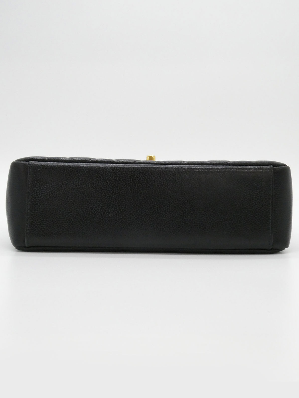 1997 Diana Flap Chain Bag, 25cm, Caviar Skin, Black
