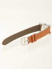 Hウォッチ シルバー/ブラウン