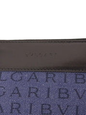 デニムロゴマニアショルダーバッグ ネイビー