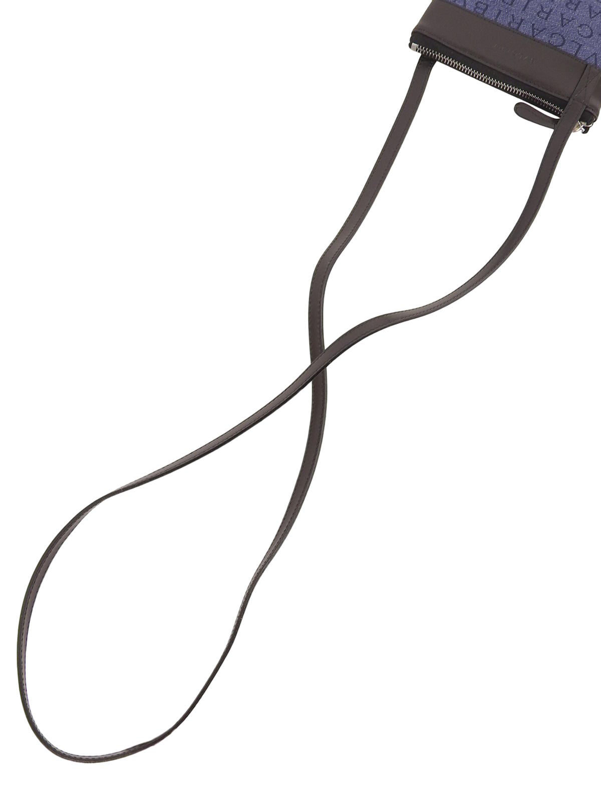 デニムロゴマニアショルダーバッグ ネイビー