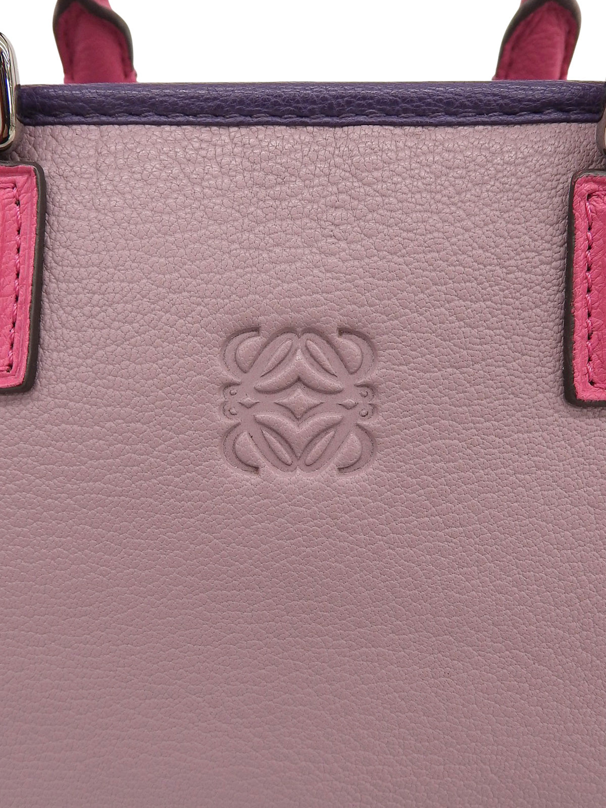 アナグラムアマソナボストンバッグ パープル/ピンク