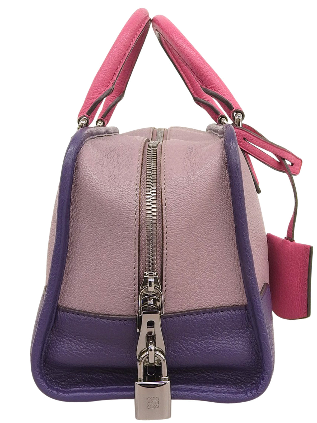 アナグラムアマソナボストンバッグ パープル/ピンク