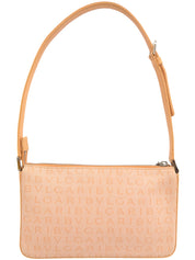 ロゴマニアショルダーバッグ オレンジ