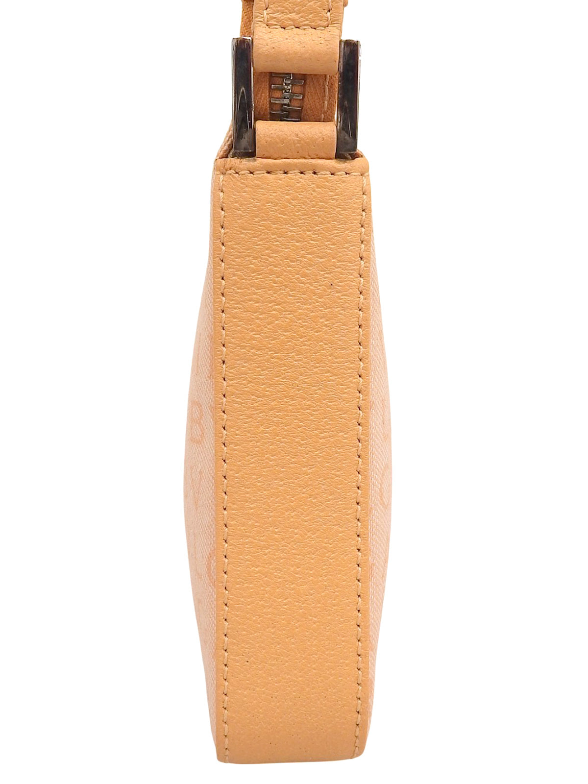 ロゴマニアショルダーバッグ オレンジ