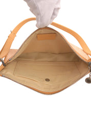 ロゴマニアショルダーバッグ オレンジ